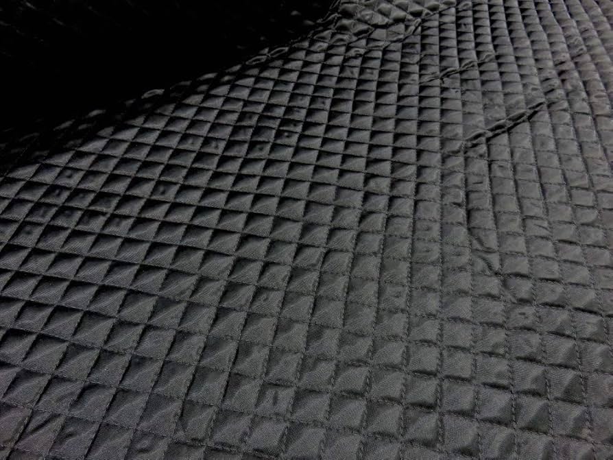 Amazonキルティング 1m単位販売 Q-90 オックス キルト 無地 黒 ブラック 約106幅 布 生地 布地 内布 日本製 手芸用 綿柄なし おしゃれ オックス生地 やんちゃなキルト屋 plain quilting fabric black黒系布・生地 通販