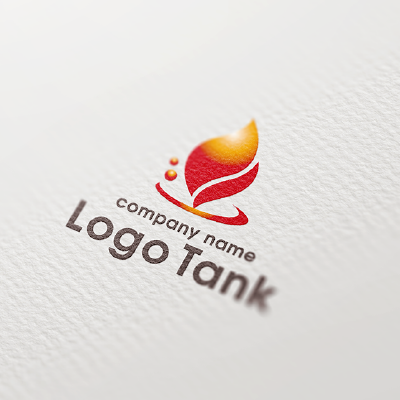 炎に包まれた「炙」のロゴ ロゴタンク 企業・店舗ロゴ・シンボルマーク格安作成販売