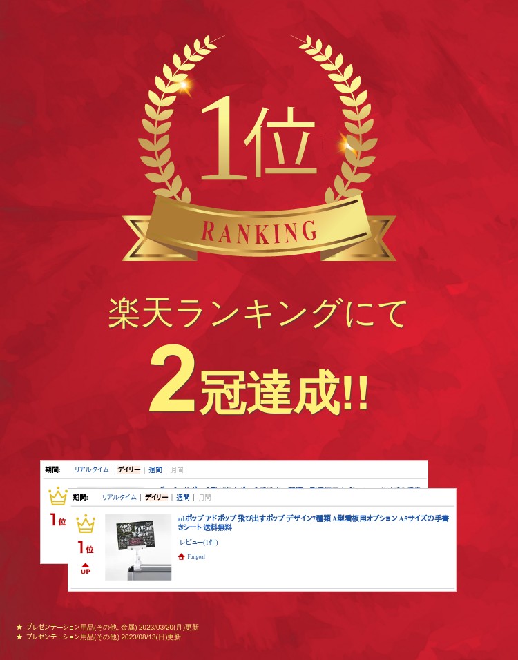 手書きの立て看板・黒板POPの書き方を観察するインスピ