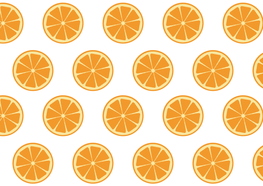 フリー素材 オレンジの背景イラスト