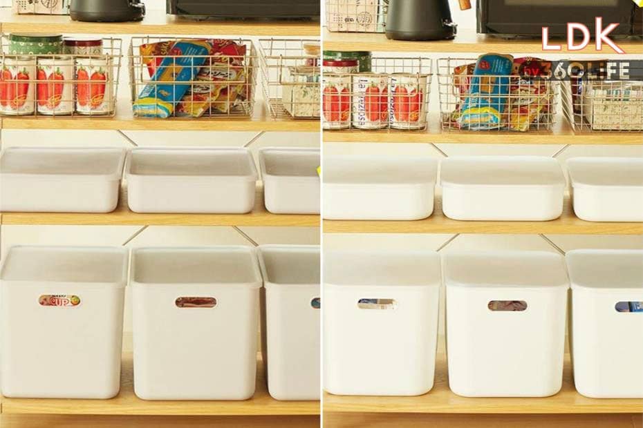 ♡ Standard Products 購入品③ ワイヤーカゴ ホワイト770円 税込ブラックとの2色展開です 取っ手がバンブー素材で北欧風のオシャレなカゴです IKEAのバスケットにソックリだと話題に！ ちなみに100均のwatts ワッツ にも770円でソックリな商品があるみたい