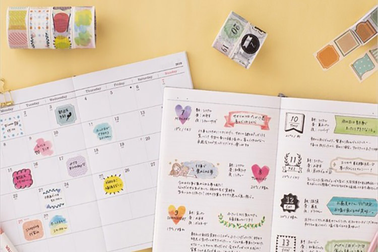 どうやって使おう？集めたマステの活用法♫ – 和気文具ウェブマガジン