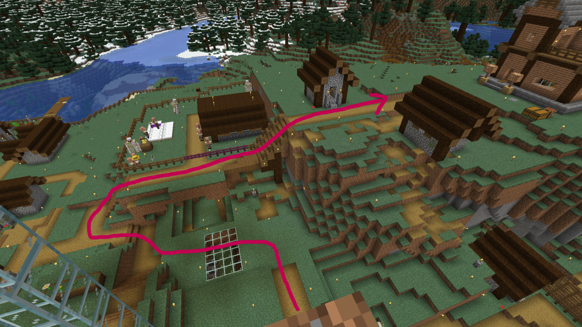 マイクラ 本格的な幹線道路をつくる方法