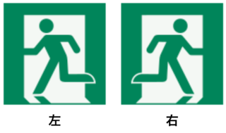 非常口マーク ピクトグラム、アイコン の豆知識。種類と違いを知っていますか？防災夫婦