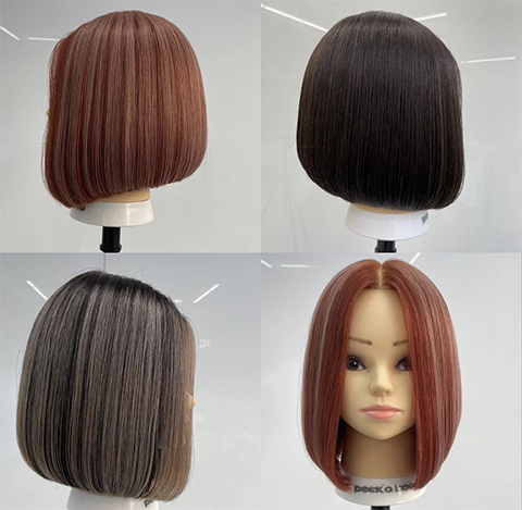 レイヤーカットとグラデーションの角度比較