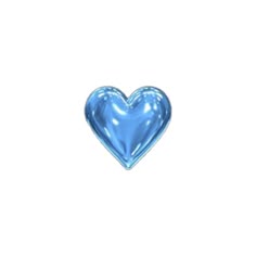 青と白の韓国アイコン コイン 3 d イラストレーションを獲得Premium写真