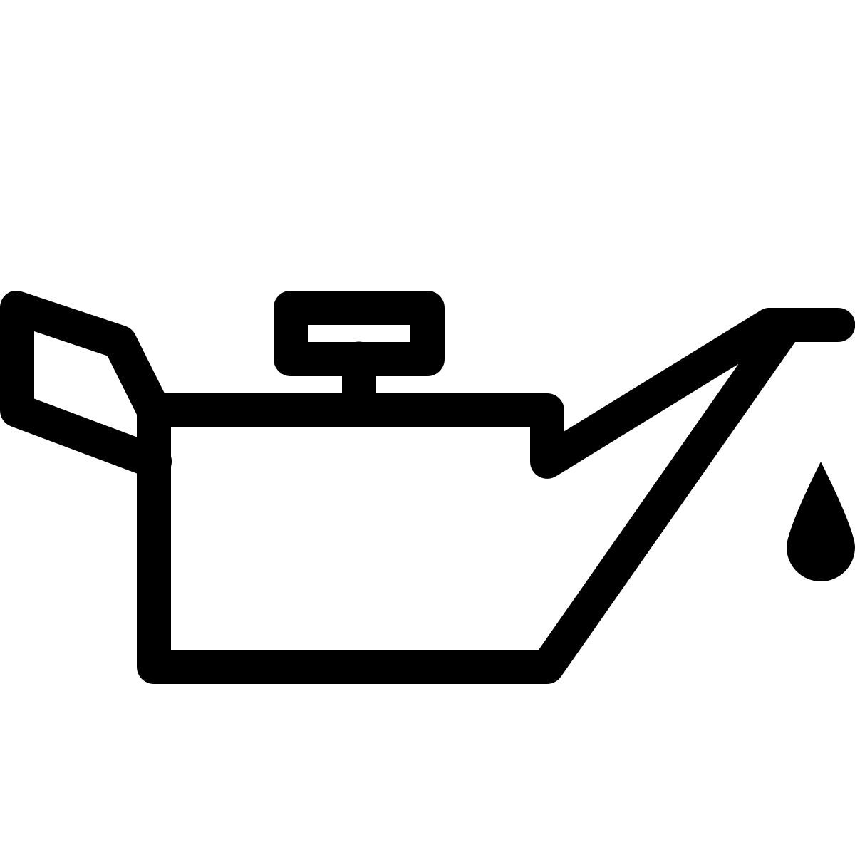 エンジンオイルのシルエット無料のAi・PNG白黒シルエットイラスト