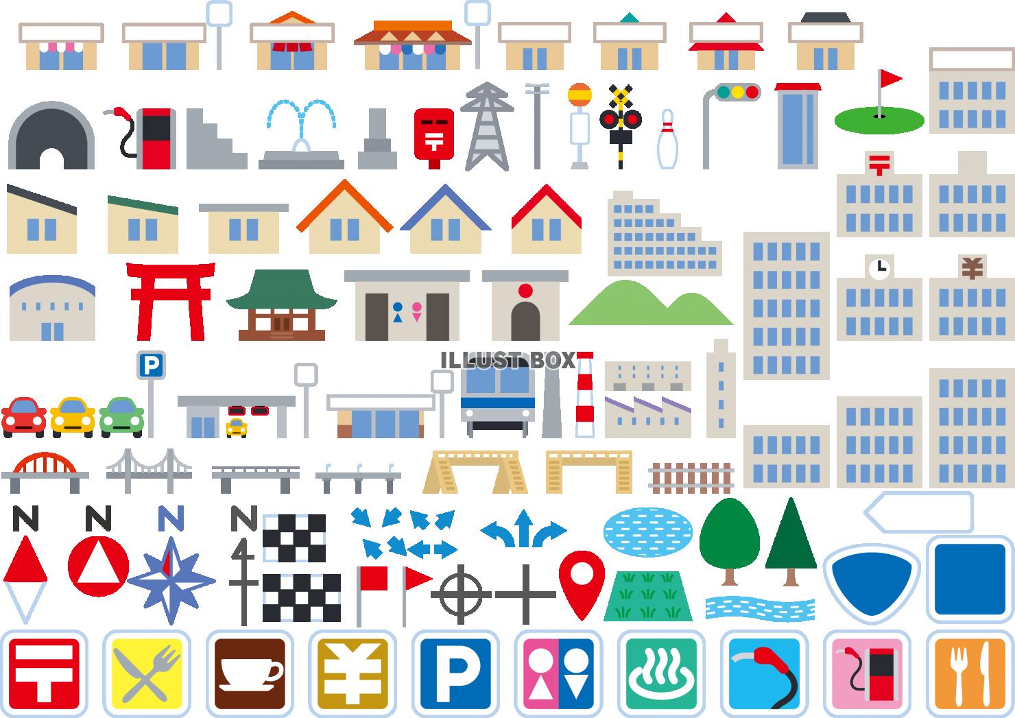 かわいい地図3dレンダリングスタイルアイコンイラスト素材透過、PNGフリー画像ダウンロード - Pngtree