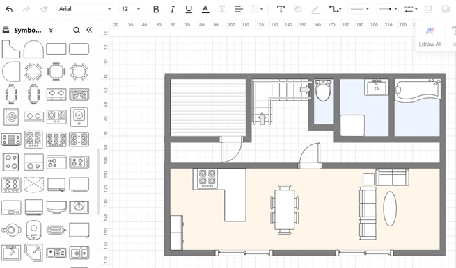 間取り図・区画図制作 - ～不動産広告に載せる間取り図作成の代行～間取り図屋さん