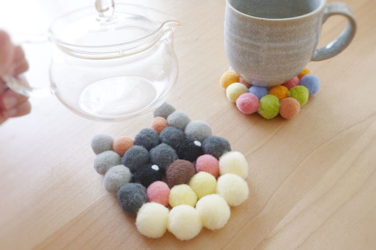 とっても簡単！フェルトボールの作り方ニードルフェルト.net
