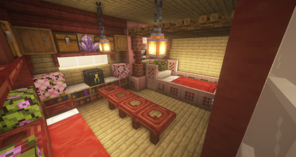 マインクラフト 木をくり抜いて大きめのツリーハウスを作ってみた 作り方あります- MineBox