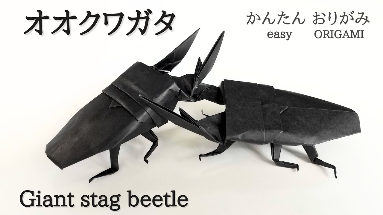 折り紙で昆虫を作った９歳児 完成後の１枚に「ものすごい才能が発見された」 – grapeグレイプ