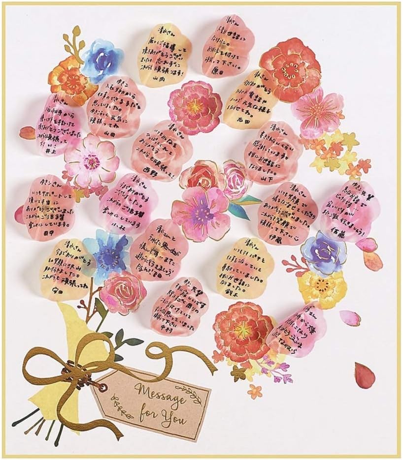 寄せ書きをおしゃれにするアイデア13選 色紙以外のアイテムもminneとものづくりと