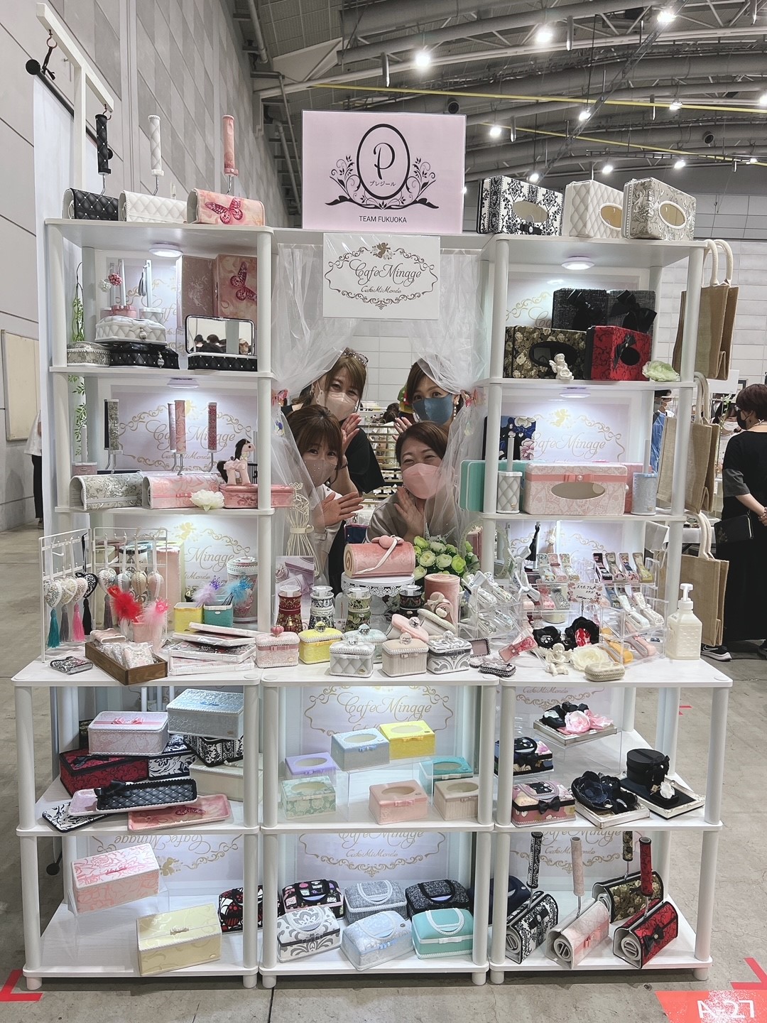 小倉ハンドメイドマルシェ！大盛況でした！カフェミナージュ 本校 - CafeMi Monde カフェミモンド