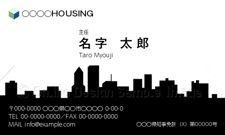 商用可！モダン名刺デザインを作成できる無料テンプレート素材 Ai, EPS収録