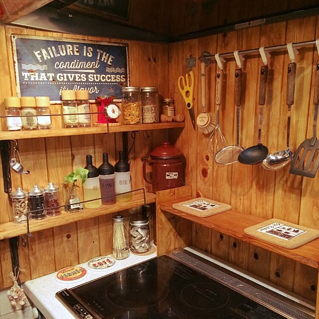 100均 賃貸でもOK！やっぱり使える！アイアンバー活用アイデア集 ベビーカレンダー