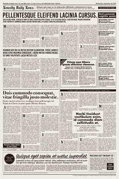 無料イラスト英字新聞パブリックドメインQ：著作権フリー画像素材集