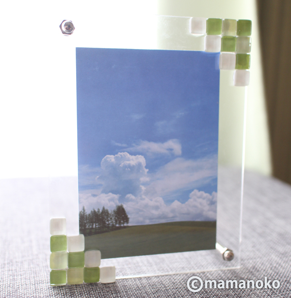 ダイソー100均ガラスタイルでコースターを作ろう♪ @DIY女子