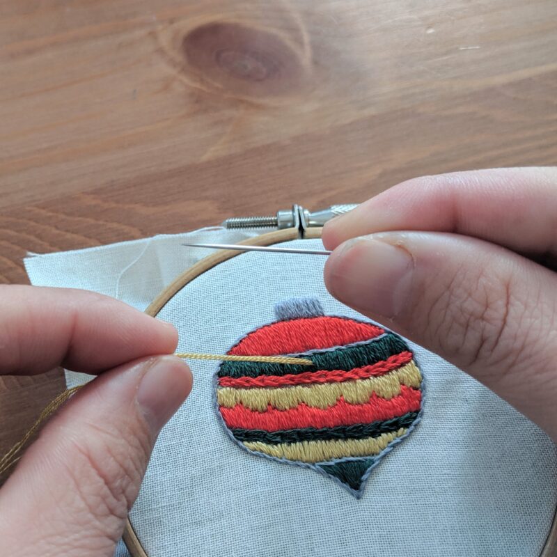 annas's Stitch clip ～ French knot stitch ～フレンチノットステッチ- YouTube