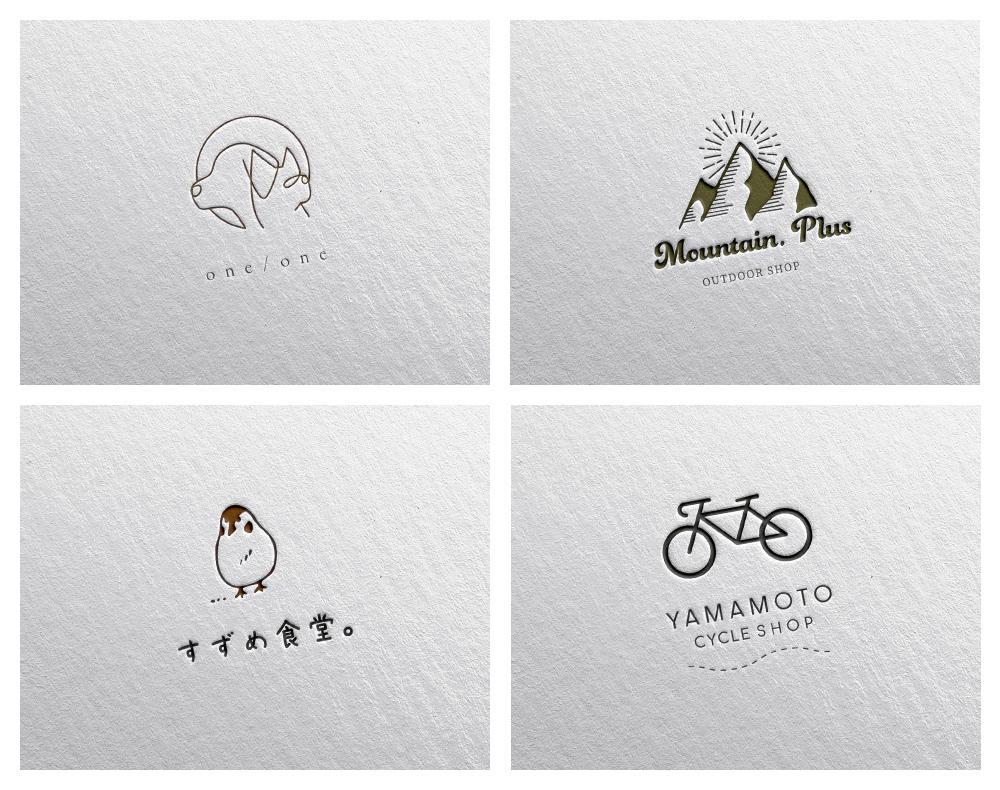 シンプルで印象に残るロゴ制作お客様の想いをかたちにします デザイン依頼・販売 つなぐ