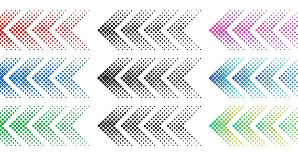 スタイリッシュでシンプルな矢印セット01イラスト - No: 24722941無料イラスト・フリー素材なら「イラストAC」