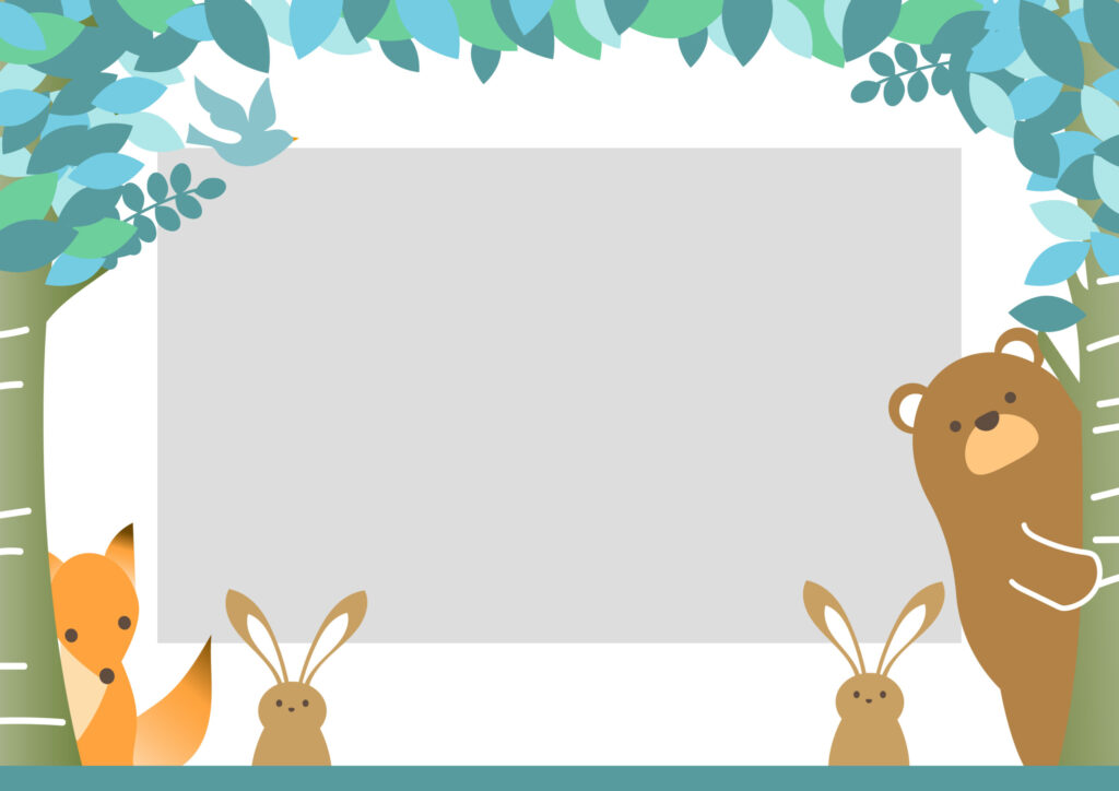 宝石付きかわいいフレームテンプレート・POPでかわいい飾りデザインで冊子やカタログのペー イラストボックス「プレミアム」テンプレート