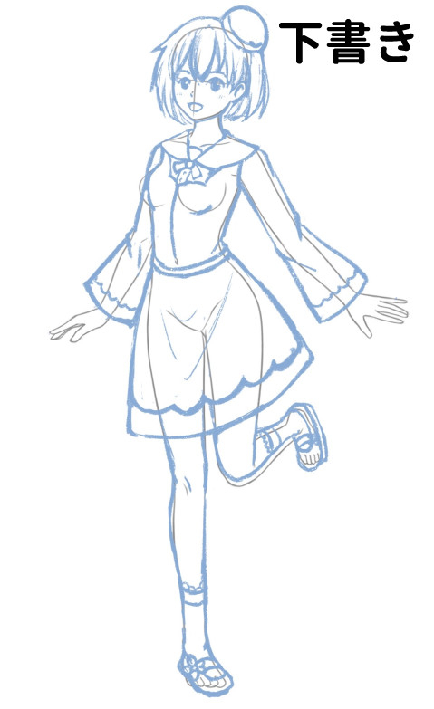 そのまま使えるシリーズトレースフリーのイラストポーズ集