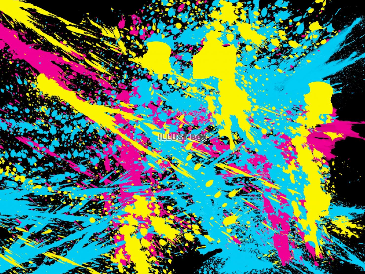 ポップな背景 カラフルイラスト - No: 22133099無料イラスト・フリー素材なら「イラストAC」