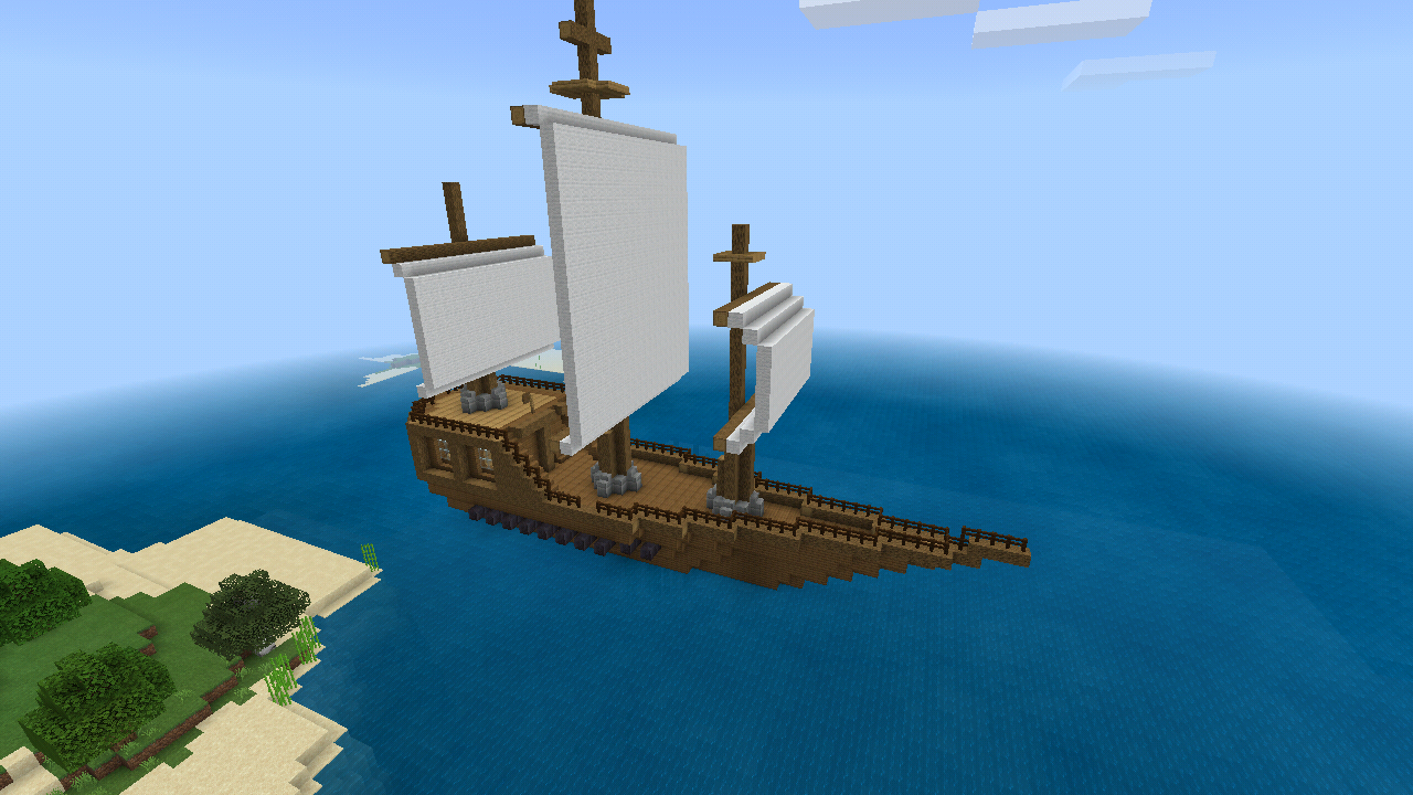 マインクラフト ボートハウスの簡単な作り方マイクラ建築講座