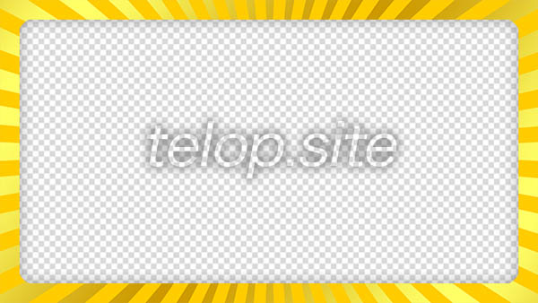 集中線の素材 5種OKUMONO