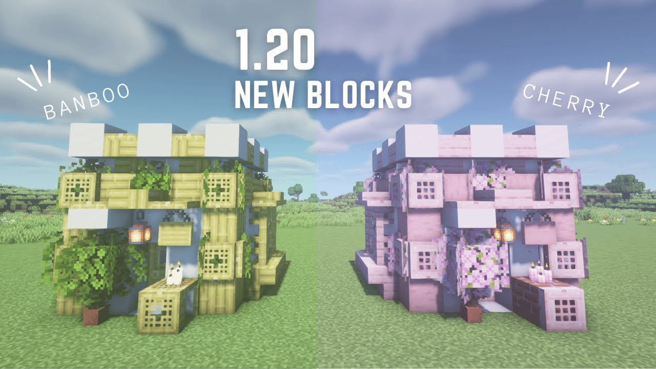 16ハウス 15砂岩の家 - マイクラ設計図