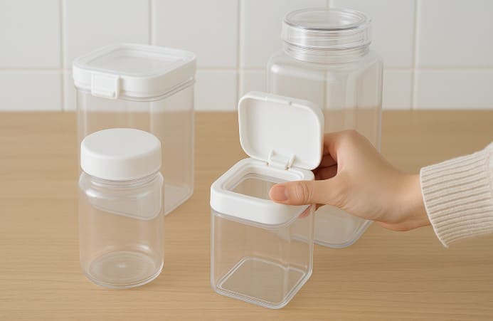 収納 100均アイテムを使ってコストコのオキシクリーンを『使い勝手よく・持ち運びやすく』収納する。 - りんごの時間