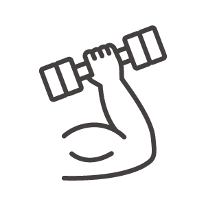 フリーイラスト8人のダンベルで筋トレする男女のセットでアハ体験GAHAG著作権フリー写真・イラスト素材集 - GAHAG著作権 フリー写真・イラスト素材集