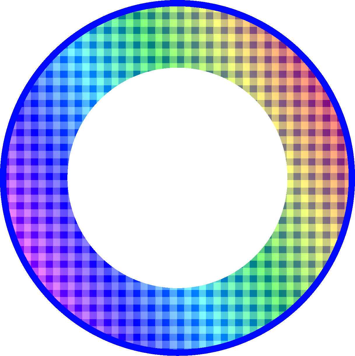 虹色の円形グラデーション レインボーイラスト - No: 1052318無料イラスト・フリー素材なら「イラストAC」