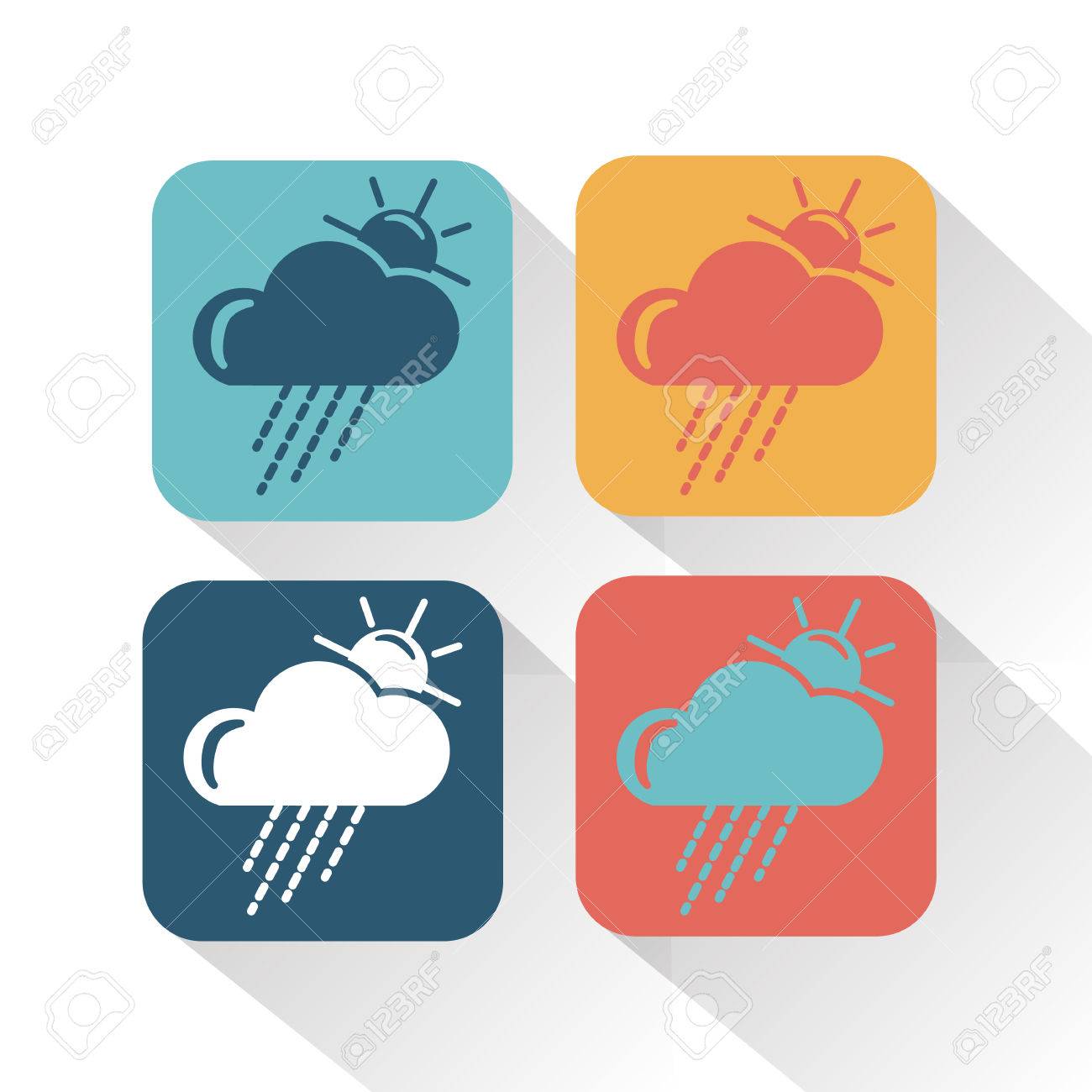 無料DL可・28種 天気予報アイコンセット - Seaeeesのお店 - BOOTH