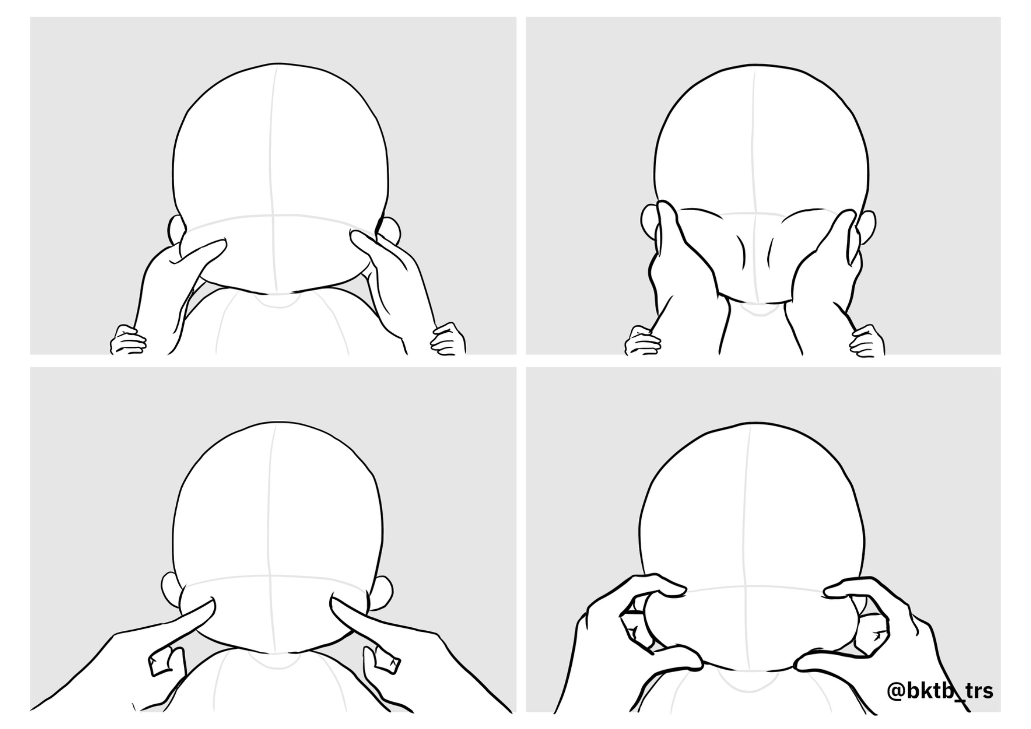 POMPACK Pose Studioトレースフリー・参考・加工OKの線画素体ポーズ集