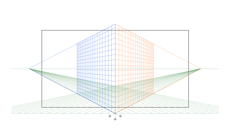 Illustratorの遠近グリッドが賢すぎる！遠近グリッドで簡単に綺麗な絵を描こうCodeCampus