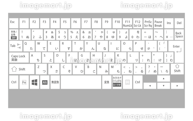 無料イラストキーボードを叩く手パブリックドメインQ：著作権フリー画像素材集