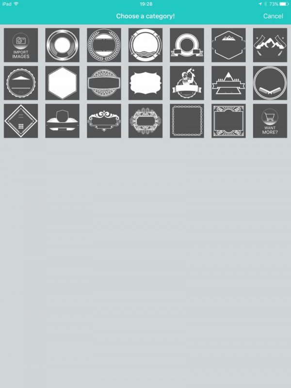 ヴィンテージロゴデザインタップ＆グリルPremiumベクトル素材