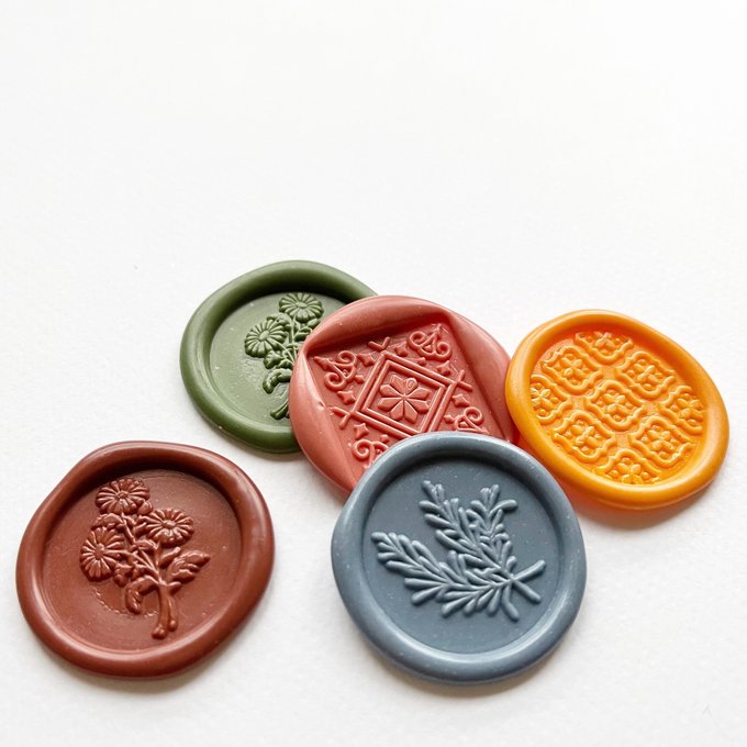 Amazonシーリングスタンプ ヘッド ワックスシールスタンプ 海シリーズ 印面6種類 真鍮ヘッド シーリングワックス 25mm シーリングワックス ヘッド 蝋封 招待状 封筒装飾 DIY用 手芸用品シーリングワックス文房具・オフィス用品