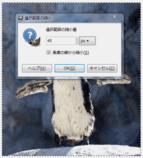 同じ写真を使って背景をぼかしてみよう