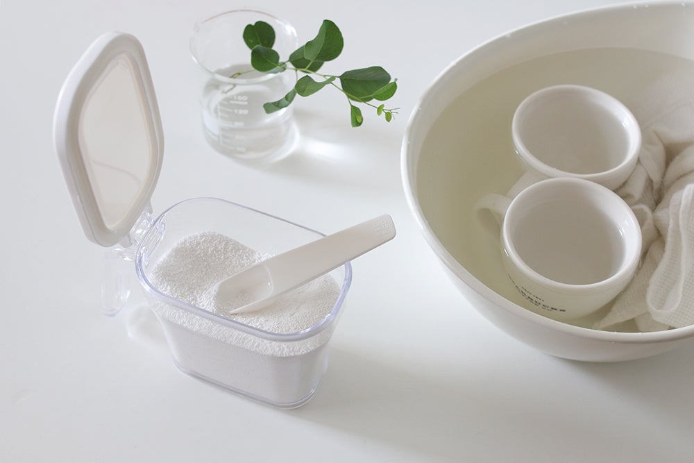 オキシクリーン詰替にピッタリな100均容器＆耐水仕様の自作ラベルウチブログ