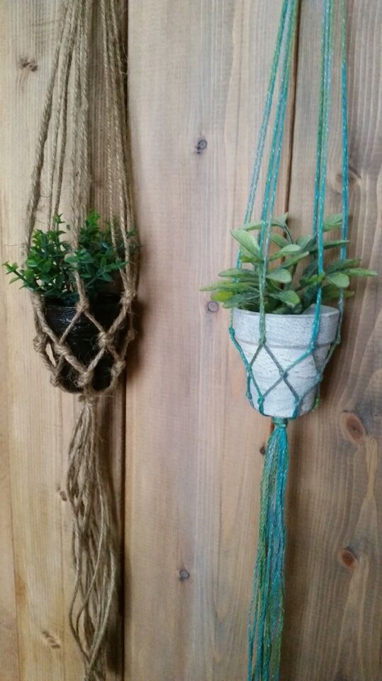 マクラメプラントハンガーの作り方 - DARUMA STORE
