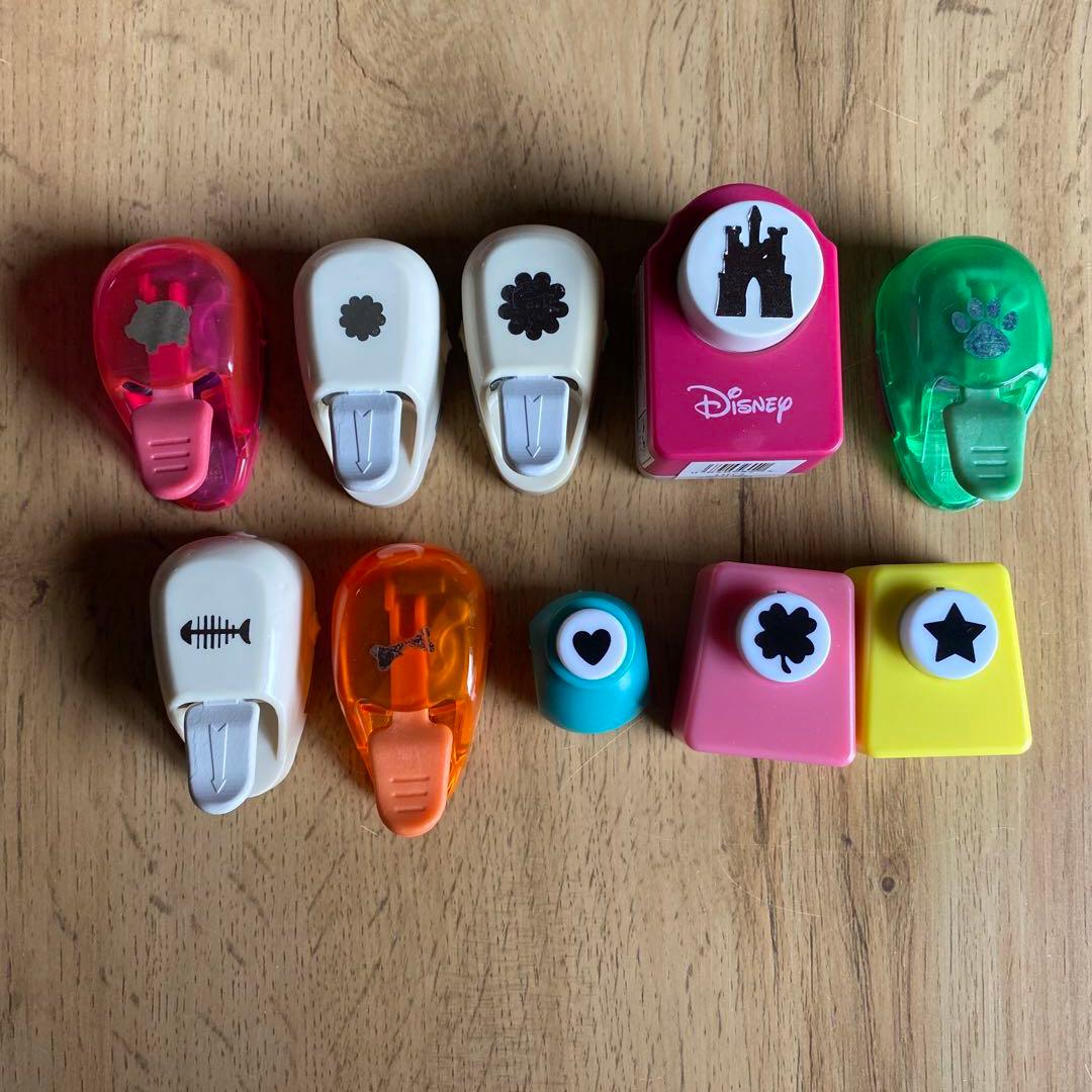 レース柄のクラフトパンチ 100均ダイソーhand made sweet milk tea*