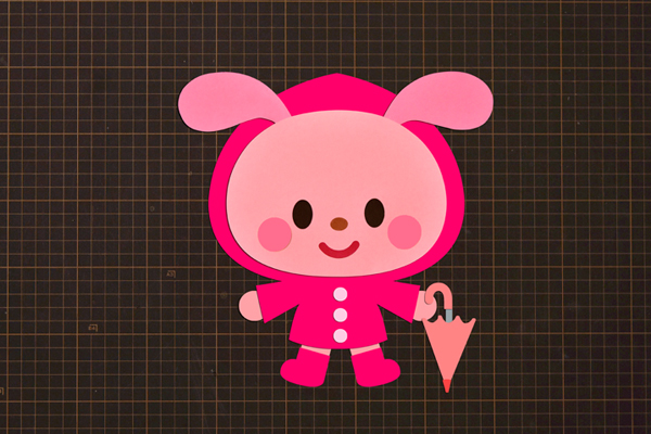 型紙を保育の便利なフリー素材 6月の壁面無料ダウンロード！wosawosa