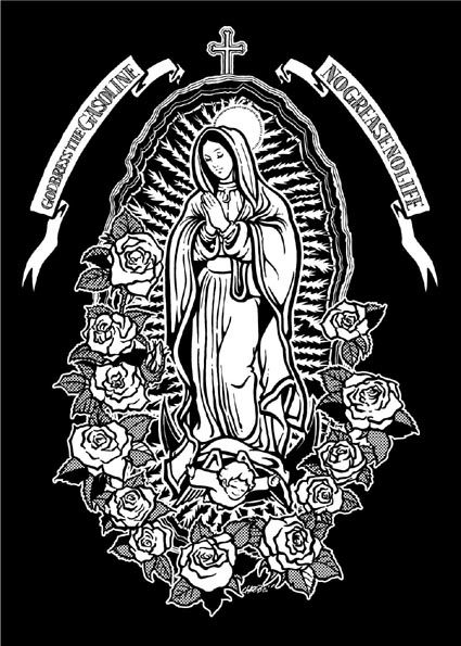 マリア様のタトゥー作品画像 – Tifana Tattoo – 東京・渋谷のタトゥースタジオ