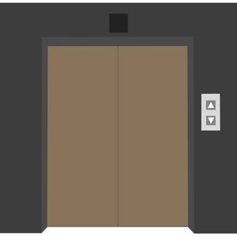 エレベーターの中のイラスト素材 - PIXTA