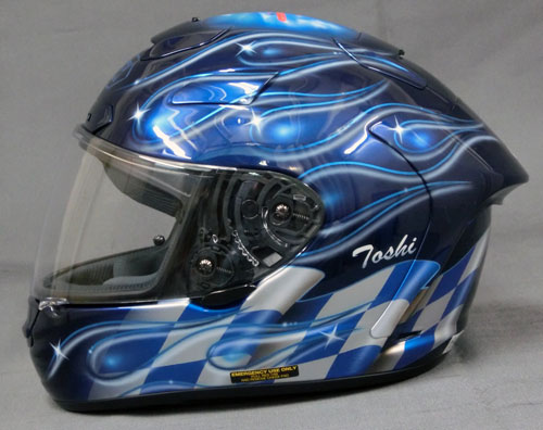 ヘルメットペイント オリジナルデザイン – スパルコ専門店アウティスタ