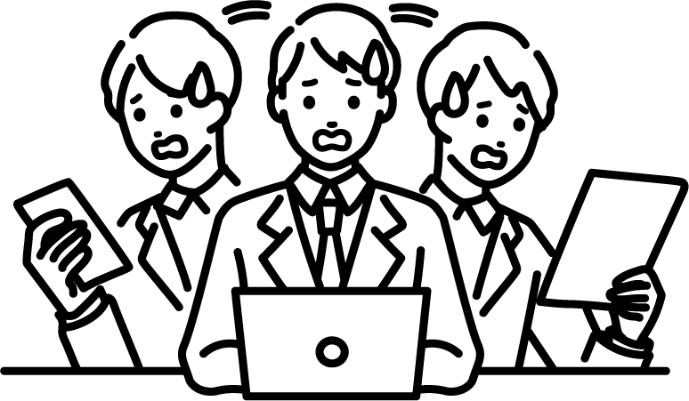 仕事始めのイラスト「やる気のある男性会社員」かわいいフリー素材集 いらすとや