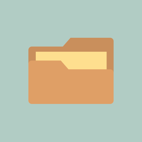 フォルダ アイコン セット：イラスト無料